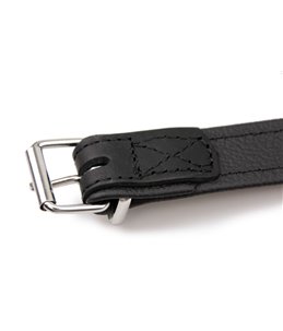 COLLAR RONDO 52CM 22MM BLACK/BLACK VERST/ADJ 42-48CM