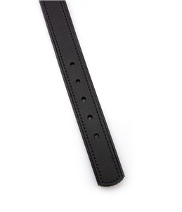 COLLAR RONDO 42CM 18MM NATURE/BLACK VERST/ADJ 31,5-37,5CM