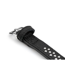 COLLAR RONDO 37CM 22MM NATURE/BLACK VERST/ADJ 28-32CM