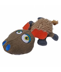 Canvas nijlpaard 27x16x11cm...