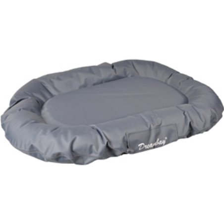 Hondenkussen dreambay ovaal grijs 80x60x 14cm
