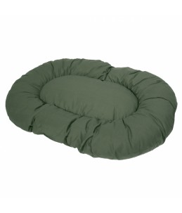 Ovalen kussen lizard 95x65x9cm groen