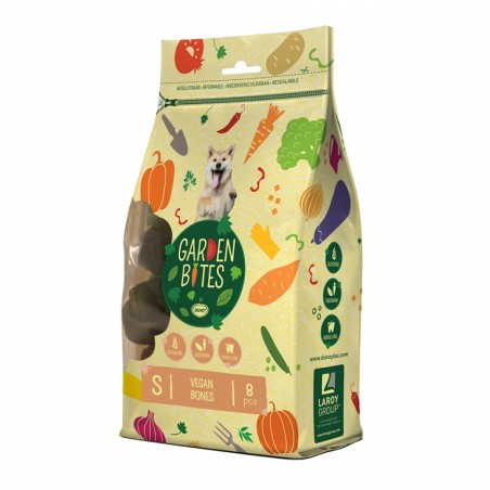 Garden bites vegan bones small zakje 11cm - pouch - 340g gemengde kleuren