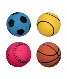 Rubber neon bal mix display...