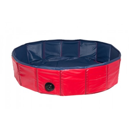 Karlie Hondenzwembad - 160x160x30 cm - Rood/Blauw - L