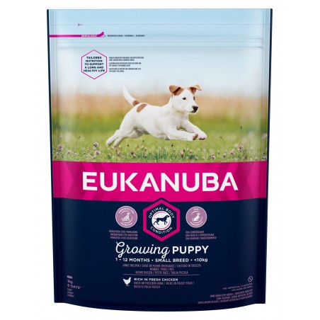 Eukanuba Small breed puppy - 3 x 3kg