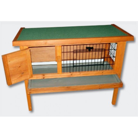 WorldPet konijnenhok | Enkel verblijf 91,5 x 45 x 70 cm