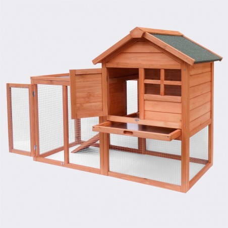 WorldPet konijnenhok | met Ren en nachthok