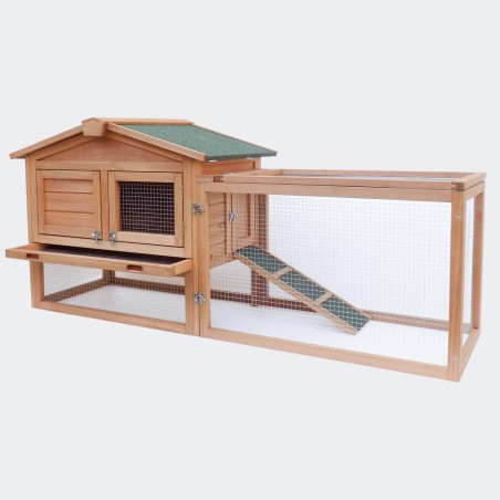 WorldPet konijnenhok | met Ren en nachthok