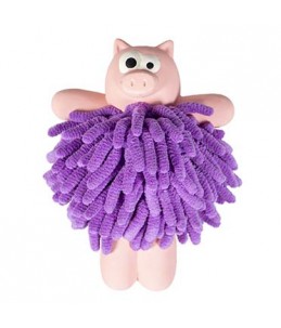 Latex varken met pluche...