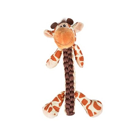 Zoo friends gino giraf stick Bruin 32x22x11,5cm