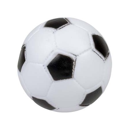 Vinyl voetbal Wit ø7,3cm
