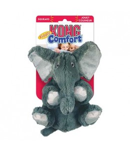 Kong comfort kiddos elephant Grijs XS