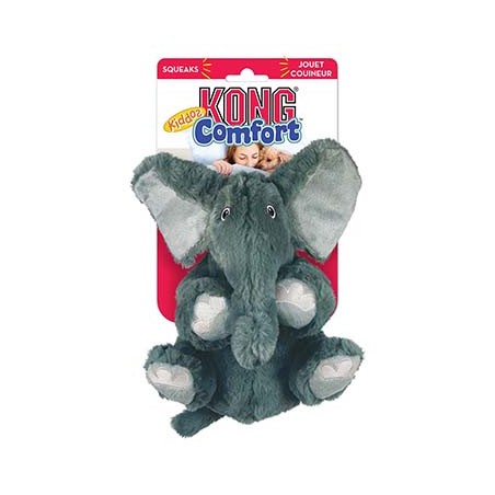 Kong comfort kiddos elephant Grijs XS
