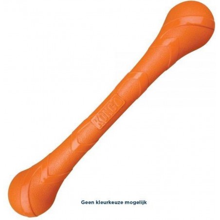 Kong squeakstix Oranje L - 7x7x44cm