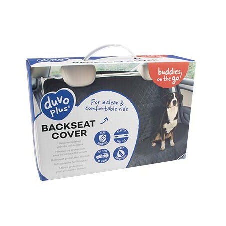 Beschermdeken voor achterbank Zwart 120x142cm