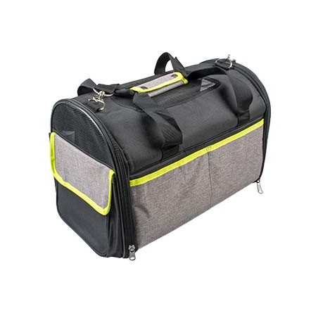 Lyon pet bag Zwart 41x26x28cm - max. 6kg