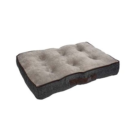 Kussen rechthoekig flannel ergo Grijs (S)