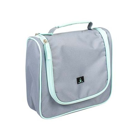 Reis toilettas oslo Grijs/lichtgroen 28x10x27cm