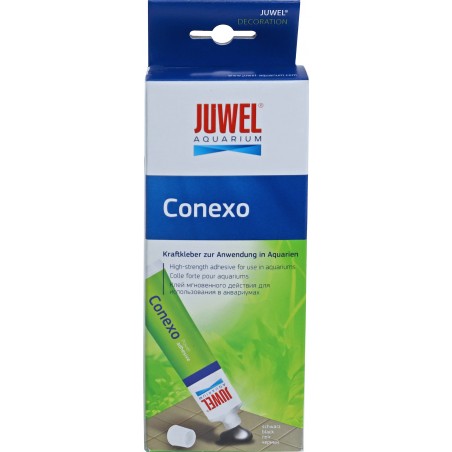 Juwel tube onderwater siliconenkit Conexo, zwart 80 ml.