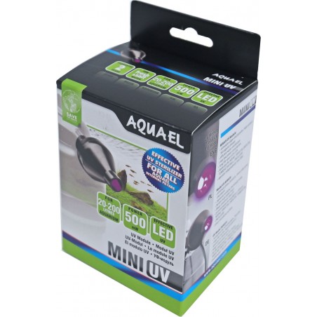 AquaEl Mini UV hobby LED UV, 0,5 Watt