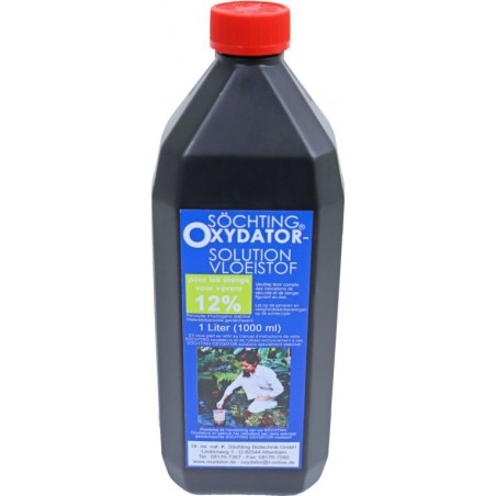 Söchting oxydator vloeistof 12%, 1 liter.