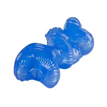 Chew 'n snack twister Blauw (16,5x7x7cm)