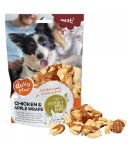 Meat! kip & appel wraps 100g - ± 10st