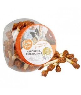 Meat! kip & rijst batons 400g - ± 47st