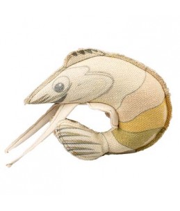 Canvas garnaal 25x19x6cm