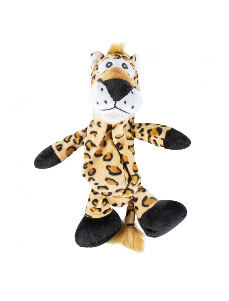 Pluche panter catty Meerkleurig 25x12x12cm