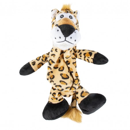 Pluche panter catty Meerkleurig 25x12x12cm