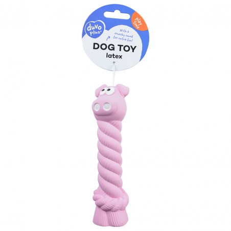 Latex crunchy varken Roze