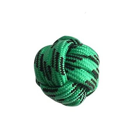 Floaties touw bal Groen/zwart 7x7x7cm