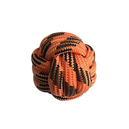 Floaties touw bal Oranje/zwart 7x7x7cm