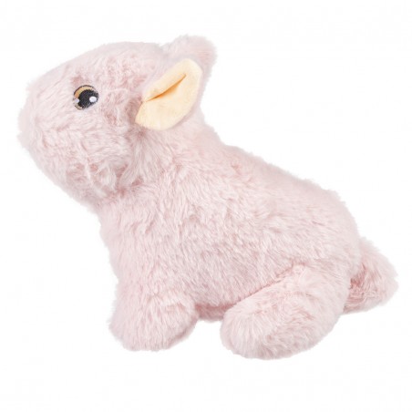Pluche varken cuddle 29x9x14cm roze