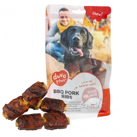 BBQ varkensribbetjes 9,8cm - 6pcs / 300g