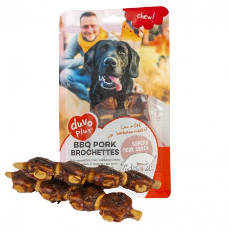 BBQ varkensbrochettes 14cm - 6pcs / 300g
