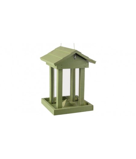 Flamingo voedersilo mateo groen - hanger 15x16x21,5cm