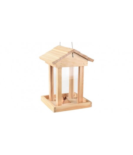 Flamingo voedersilo mateo vernis - hanger 15x16x21,5cm