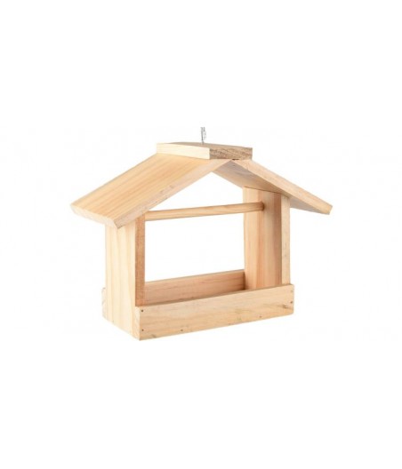 Flamingo voederhuis enzo vernis - hanger 23x11x16cm