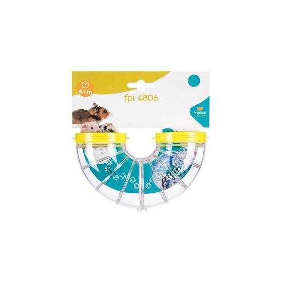 Ferplast fpi 4806 u-bocht geel - ø6cm