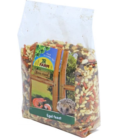 JR Farm garden voer voor egels, 500 gram - afmeting - 21,0 x 13,0 x 7,5 cm