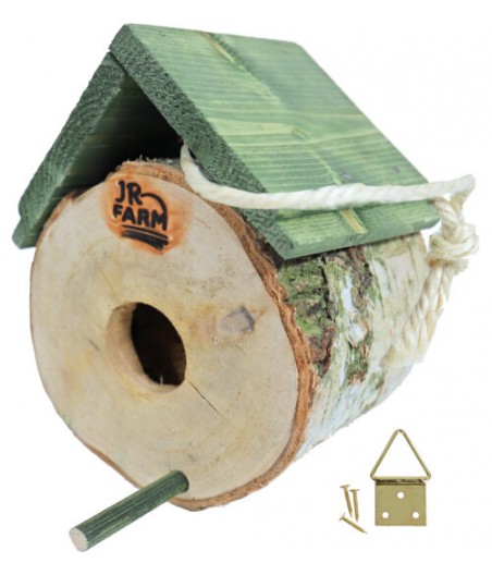 R Farm garden pindakaaspot houder met pindakaas, 400 gram - afmeting - 27,0 x 13,0 x 12,0 cm