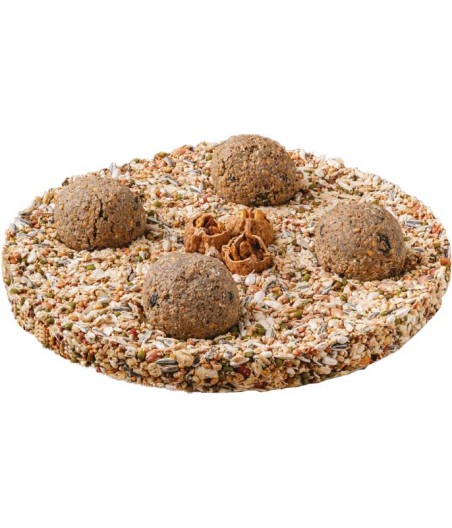 Boon vogelvoedertaart met mezenbollen - afmeting - 29,0 x 29,9 x 7,0 cm - gewicht - 1,237kg