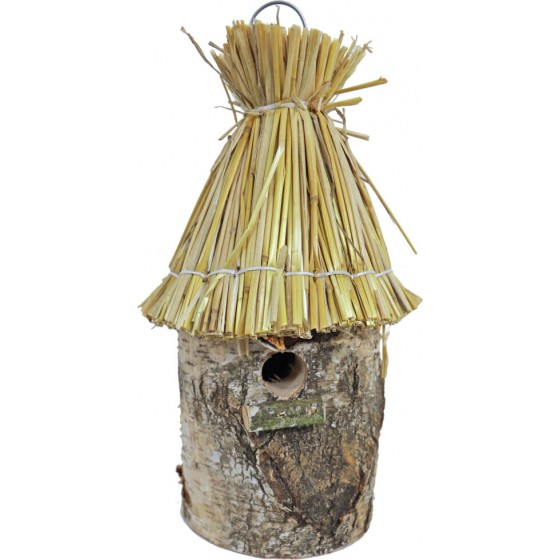 Mezenkast berken met stro...