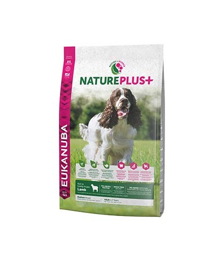 Eukanuba Natureplus+ Adult Medium Breeds Lam & Gevogelte & Rijst 10 kg