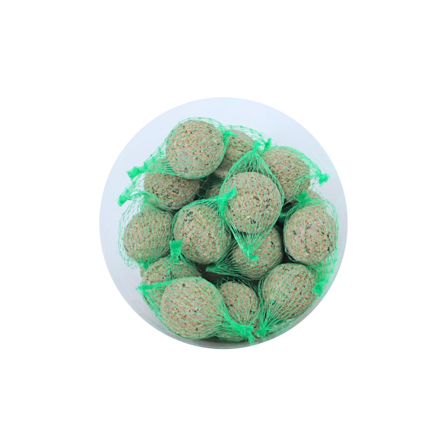 Boon 4-seizoenen mezenbol in net, emmer a 35 stuks. - afmeting - 20,0 x 20,0 x 20,0 cm - gewicht - 3,5kg