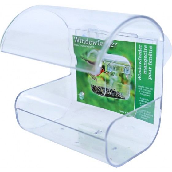 Window feeder plastic met 2...