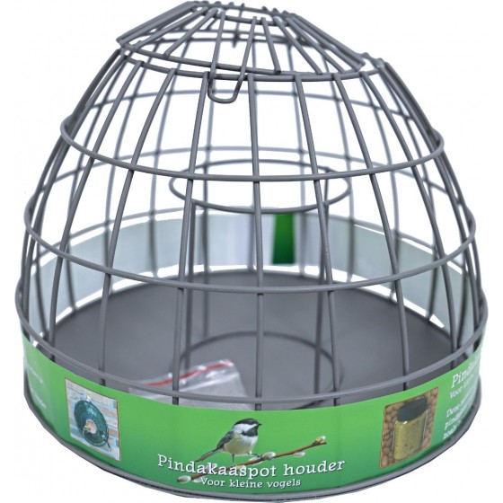 Pindakaaspot houder metaal...